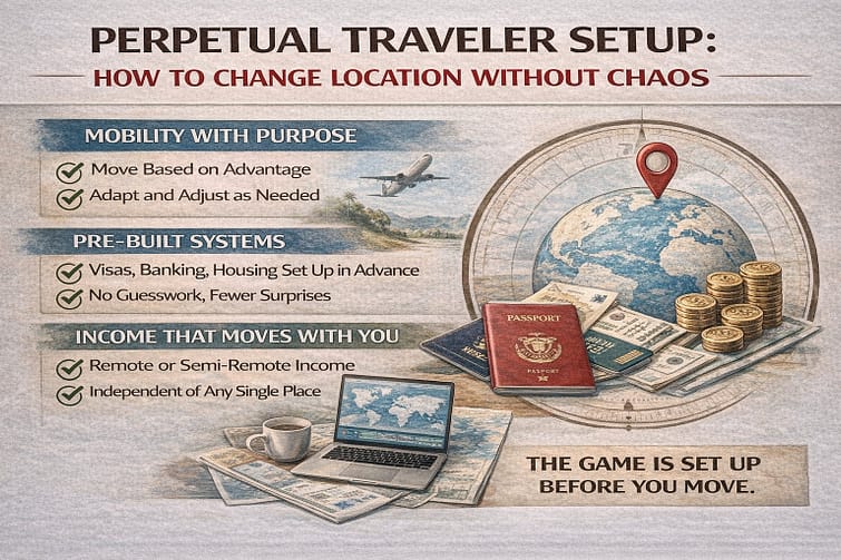 7.1 perpetual traveler set up