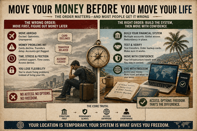 #16 Perpetual Traveler Series #16: Move Your Money Before You Move Your Life